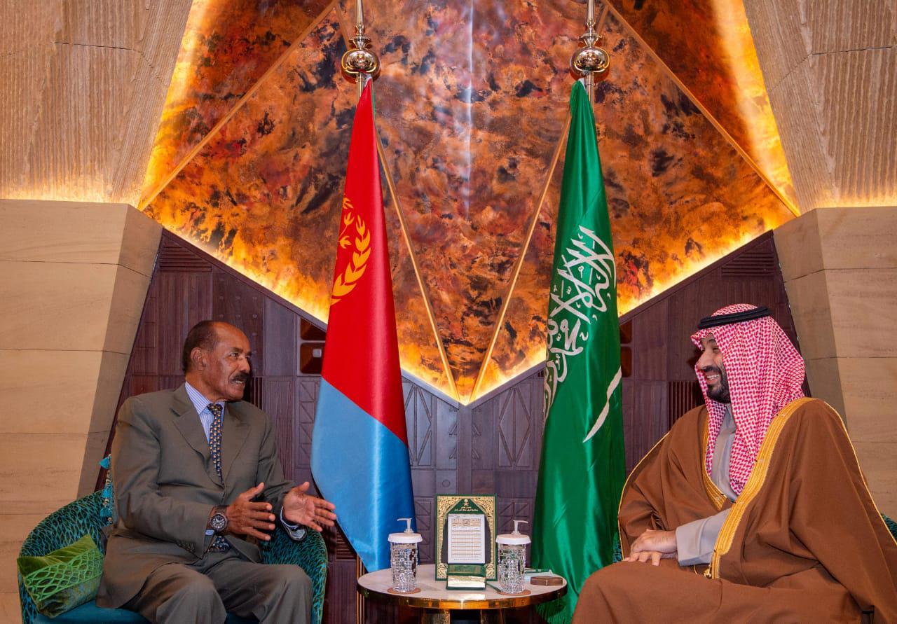 President Isaias Meets Crown Prince Mohammed Bin Salman President Isaias Meets Crown Prince Mohammed Bin Salman