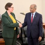 Osman Saleh Meets Swedish Foreign Affairs Minister Osman Saleh Meets Swedish Foreign Affairs Minister