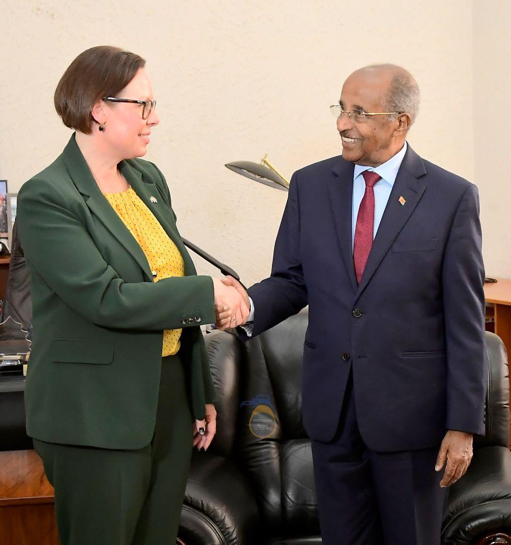 Osman Saleh Meets Swedish Foreign Affairs Minister Osman Saleh Meets Swedish Foreign Affairs Minister