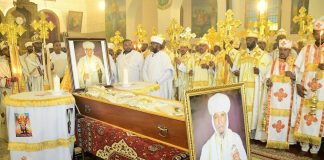 Funeral Service of Abune Petros Funeral Service of Abune Petros