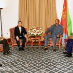 President Isaias Afwerki Meets China’s Envoy to Horn Africa President Isaias Afwerki Meets China's Envoy to Horn Africa
