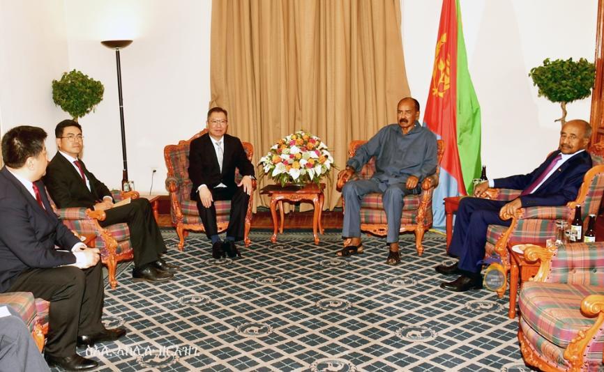 President Isaias Afwerki Meets China's Envoy to Horn Africa President Isaias Afwerki Meets China's Envoy to Horn Africa