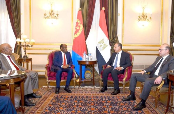 Eritrean delegation on official visit to Egypt Eritrean delegation on official visit to Egypt