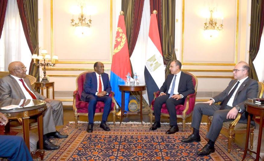 Eritrean delegation on official visit to Egypt Eritrean delegation on official visit to Egypt