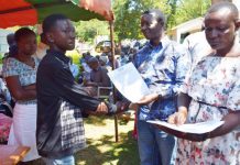 Boost as top Kasipul students get Sh10,000 each from CDF