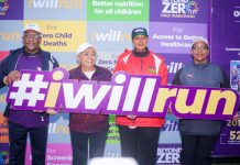 First Lady sets pace for Beyond Zero marathon