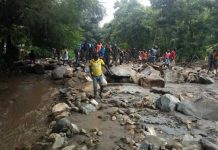 Reformed warriors donate 100 goats to landslide victims