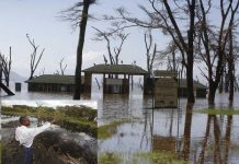 Anxiety as lakes swell and spill over to farms