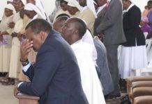 You’ve our support, faithful tell Uhuru on corruption fight