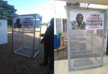 MP launches disinfection booths in Alego Usonga major markets