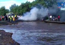 Several cars breakdown in Naivasha due to flooded roads