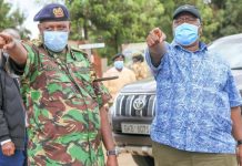 Matiang’i visits major road blocks to check effectiveness in taming coronavirus spread