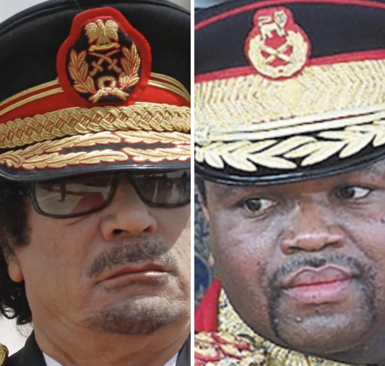 Gaddafi recorded Mswati when handing over millions, Libyans send senior Prince to issue final demand for cash Gaddafi recorded Mswati when handing over millions, Libyans send senior Prince to issue final demand for cash