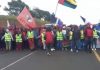 About 2000 protestors participated in EFF border blockades in demand for democracy in eSwatini About 2000 protestors participated in EFF border blockades in demand for democracy in eSwatini