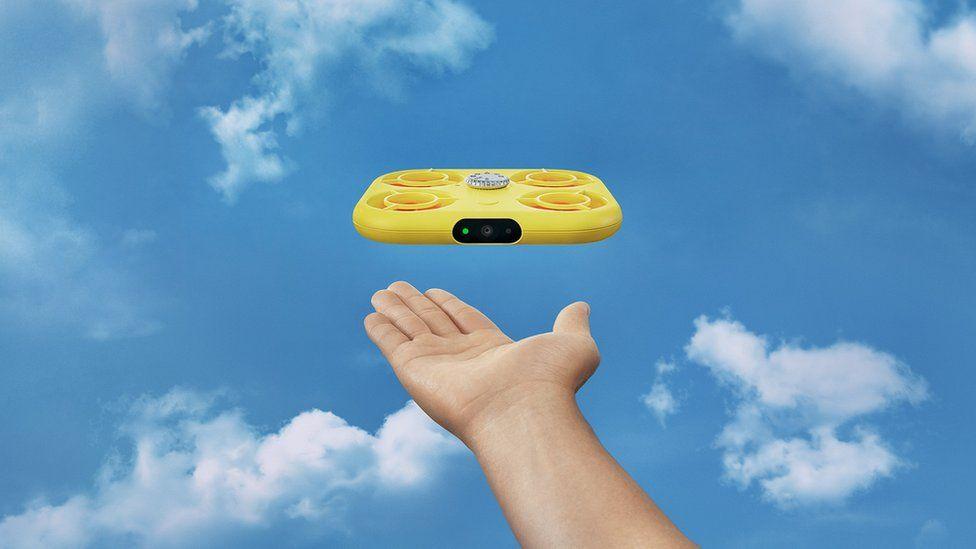 Snapchat's flying selfie drone