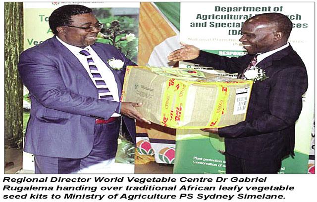 WORLD VEG DONATES SEED KITS TO MINISTRY WORLD VEG DONATES SEED KITS TO MINISTRY