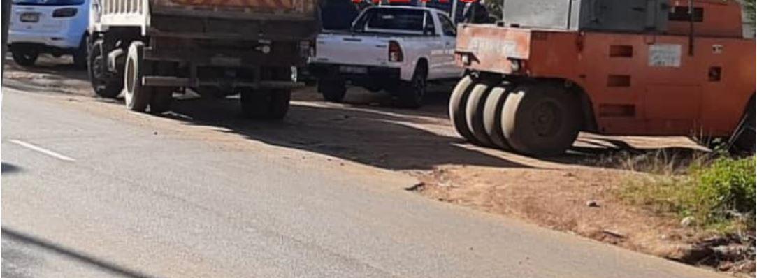 Inyatsi Construction ‘hides’ heavy machinery at Police Station amid arson attacks Inyatsi Construction ‘hides’ heavy machinery at Police Station amid arson attacks