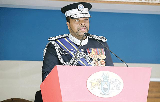 KING IMPLORES COPS TO TACKLE CRIME HEAD-ON
