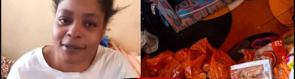 Swazis based in the US donates R4000.00 groceries to disabled woman who was dumped by MVA Swazis based in the US donates R4000.00 groceries to disabled woman who was dumped by MVA