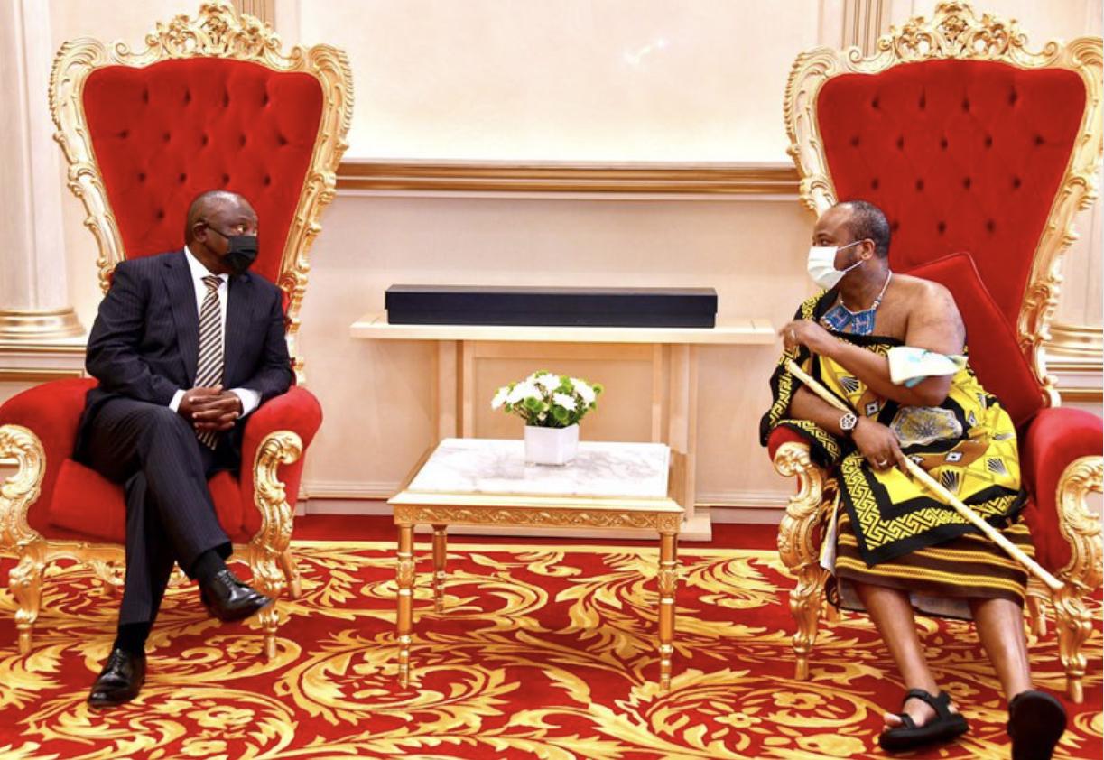 ESCALATING ESWATINI CRISIS TRIGGERS DIPLOMATIC TENSION:Mswati blasts President Ramaphosa for announcing Panel of Elders ESCALATING ESWATINI CRISIS TRIGGERS DIPLOMATIC TENSION:Mswati blasts President Ramaphosa for announcing Panel of Elders