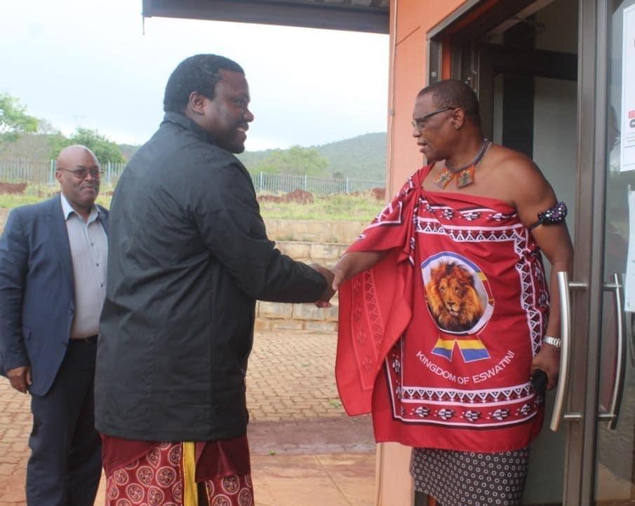 Public works Minister Chief Ndlaluhlaza launches decentralized road services at Lungongolweni Public works Minister Chief Ndlaluhlaza launches decentralized road services at Lungongolweni