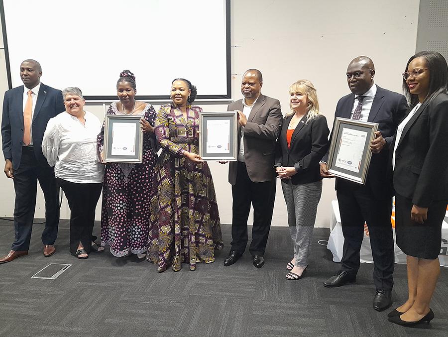 NDMA CELEBRATES NDC AWARD, GETS CERTIFICATION FROM INTERNATIONAL AUDITORS NDMA CELEBRATES NDC AWARD, GETS CERTIFICATION FROM INTERNATIONAL AUDITORS