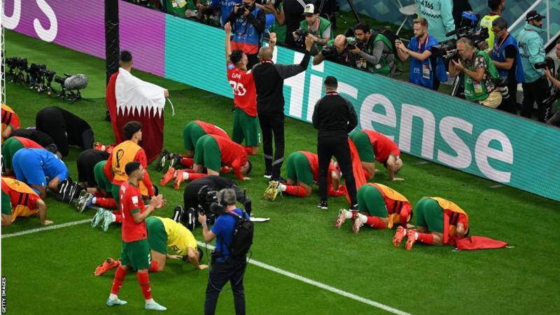 Morocco Beat Portugal to Make World Cup History Morocco Beat Portugal to Make World Cup History