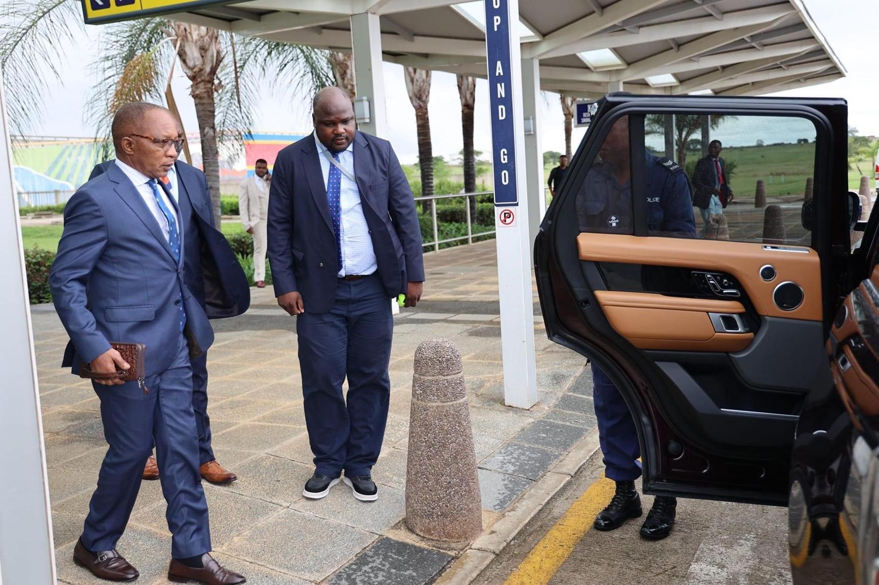 Prime Minister Cleopas Dlamini returns from US, Angola Prime Minister Cleopas Dlamini returns from US, Angola