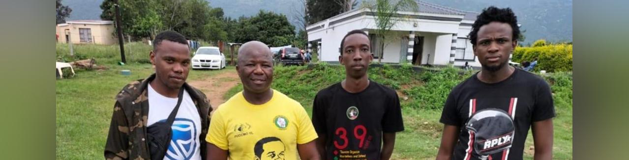 PUDEMO NATIONAL ORGANIZER:Late political activist Muzi Mmema organized protests,demanding a tarred road at Ntontozi PUDEMO NATIONAL ORGANIZER:Late political activist Muzi Mmema organized protests,demanding a tarred road at Ntontozi