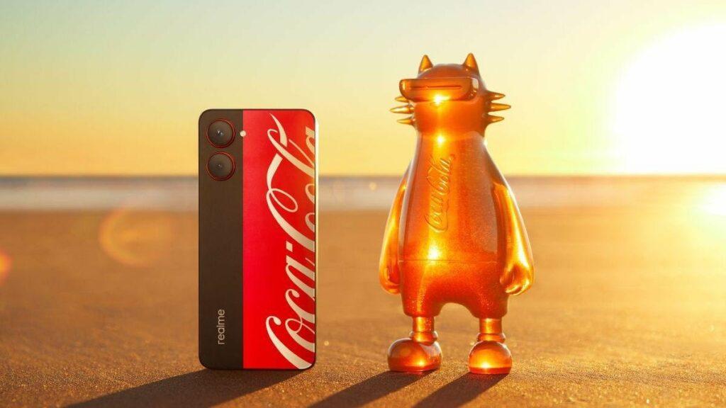 Realme launches Coca-Cola branded smartphone Realme launches Coca-Cola branded smartphone