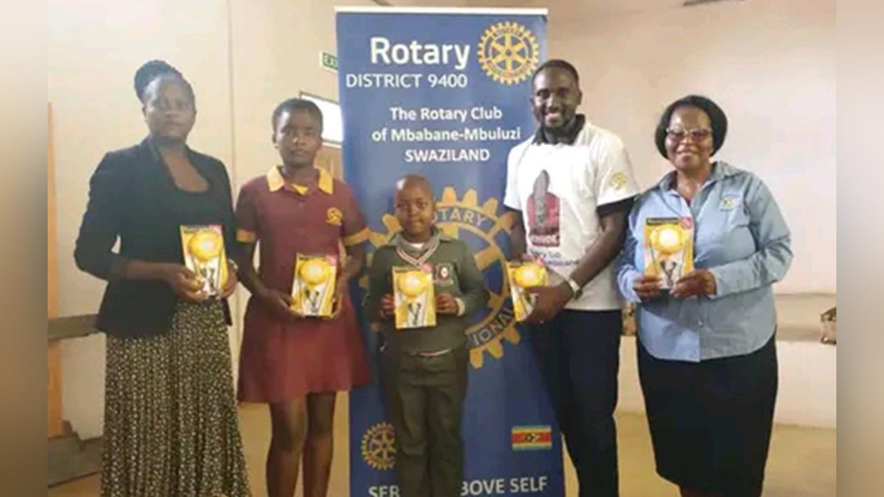 MINISTRY OF EDUCATION, EEC DONATE SOLAR LAMPS WORTH E 20 000 Eswatini