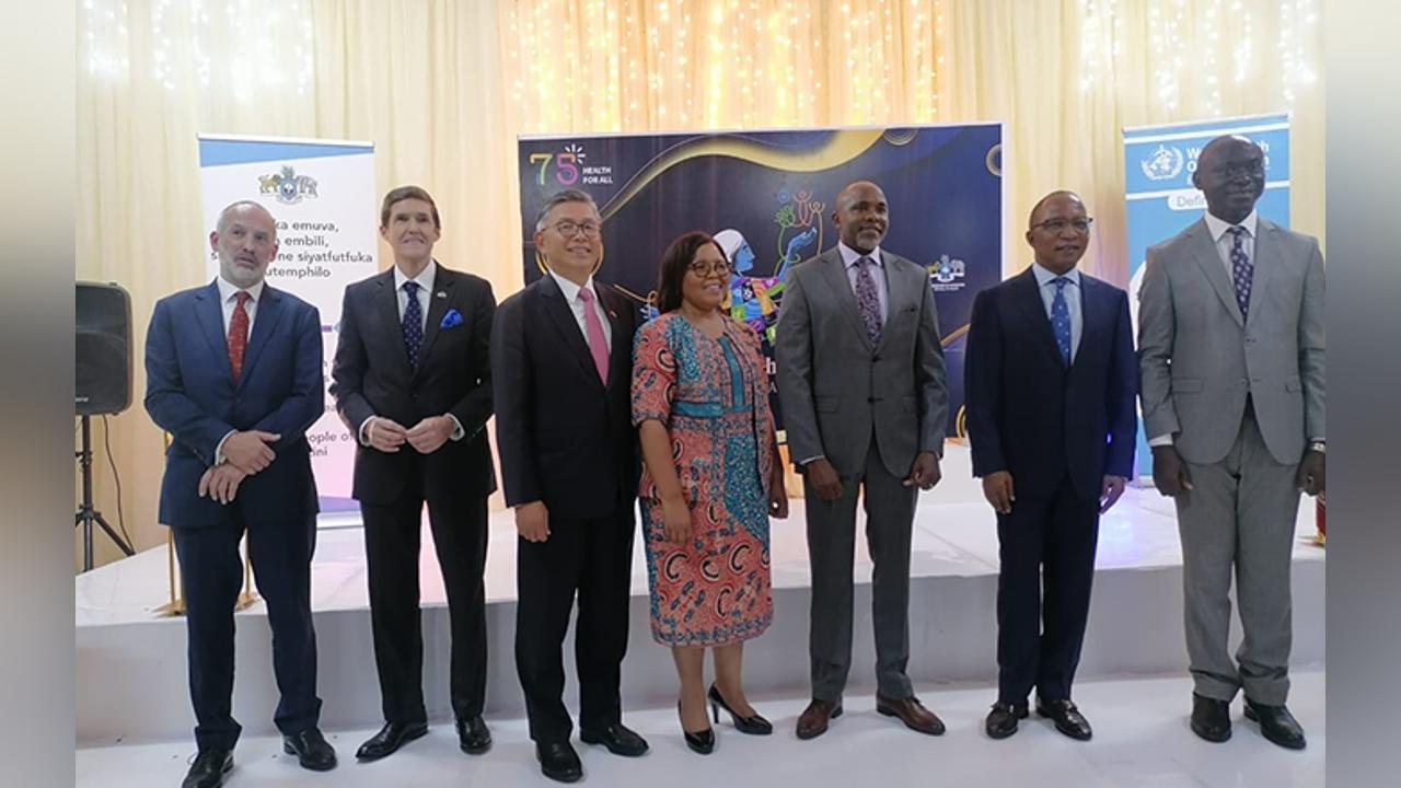 THE GOVERNMENT OF ESWATINI HAS REDUCED THE BURDEN OF COMMUNICABLE DISEASES THE GOVERNMENT OF ESWATINI HAS REDUCED THE BURDEN OF COMMUNICABLE DISEASES