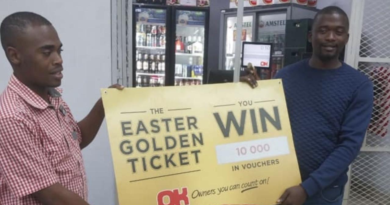 Logoba OK Foods customer spends R16.99 on Aquelle,wins R10,000 Logoba OK Foods customer spends R16.99 on Aquelle,wins R10,000