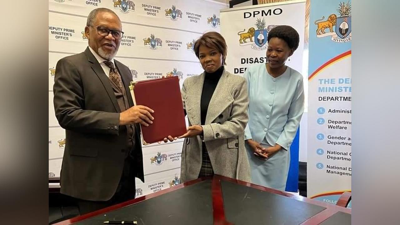 ESWATINI SHOWS COMMITMENT TO DISASTER RISK AND RESPONSE - Eswatini