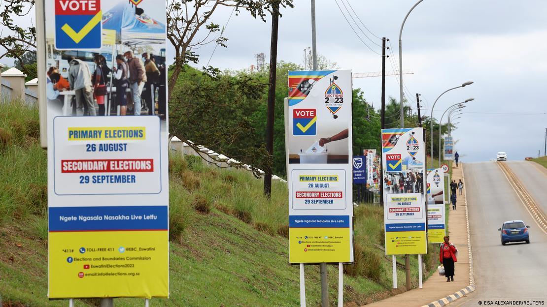 Eswatini holds parliamentary elections under monarch's control Eswatini holds parliamentary elections under monarch's control