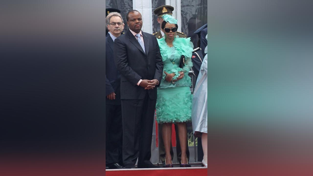 Inkhosikati LaMbikiza sick,arrives at Lozitha Palace-Mandvulo Hall in a wheelchair Inkhosikati LaMbikiza sick,arrives at Lozitha Palace-Mandvulo Hall in a wheelchair