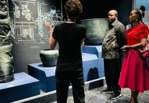 His Majesty the King, joined by Inkhosikati LaNgangaza His Majesty the King, joined by Inkhosikati LaNgangaza