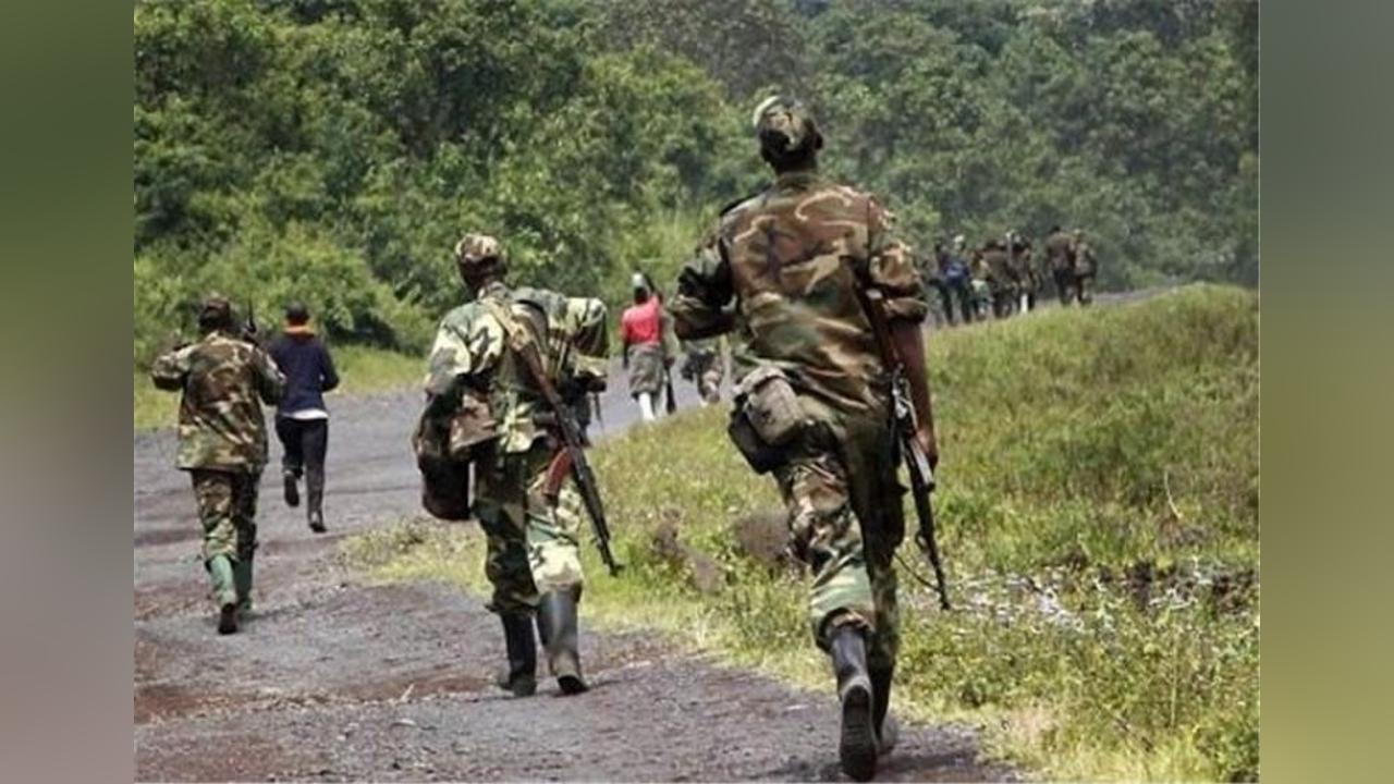 “Wakhonta ngatingakhi tinkhomo kulomhlaba longaka”, say soldiers as they forcefully grab land from widow Gogo Mdziniso at Luyengo. “Wakhonta ngatingakhi tinkhomo kulomhlaba longaka”, say soldiers as they forcefully grab land from widow Gogo Mdziniso at Luyengo.