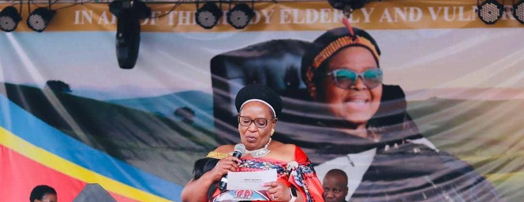 Philani Maswati Patron Queen Ntombi Tfwala Applauds Emaswati for Attending Embiveni Biggest Braai in Numbers,Emphasizes Importance of Taking Care of the Elderly Philani Maswati Patron Queen Ntombi Tfwala Applauds Emaswati for Attending Embiveni Biggest Braai in Numbers,Emphasizes Importance of Taking Care of the Elderly