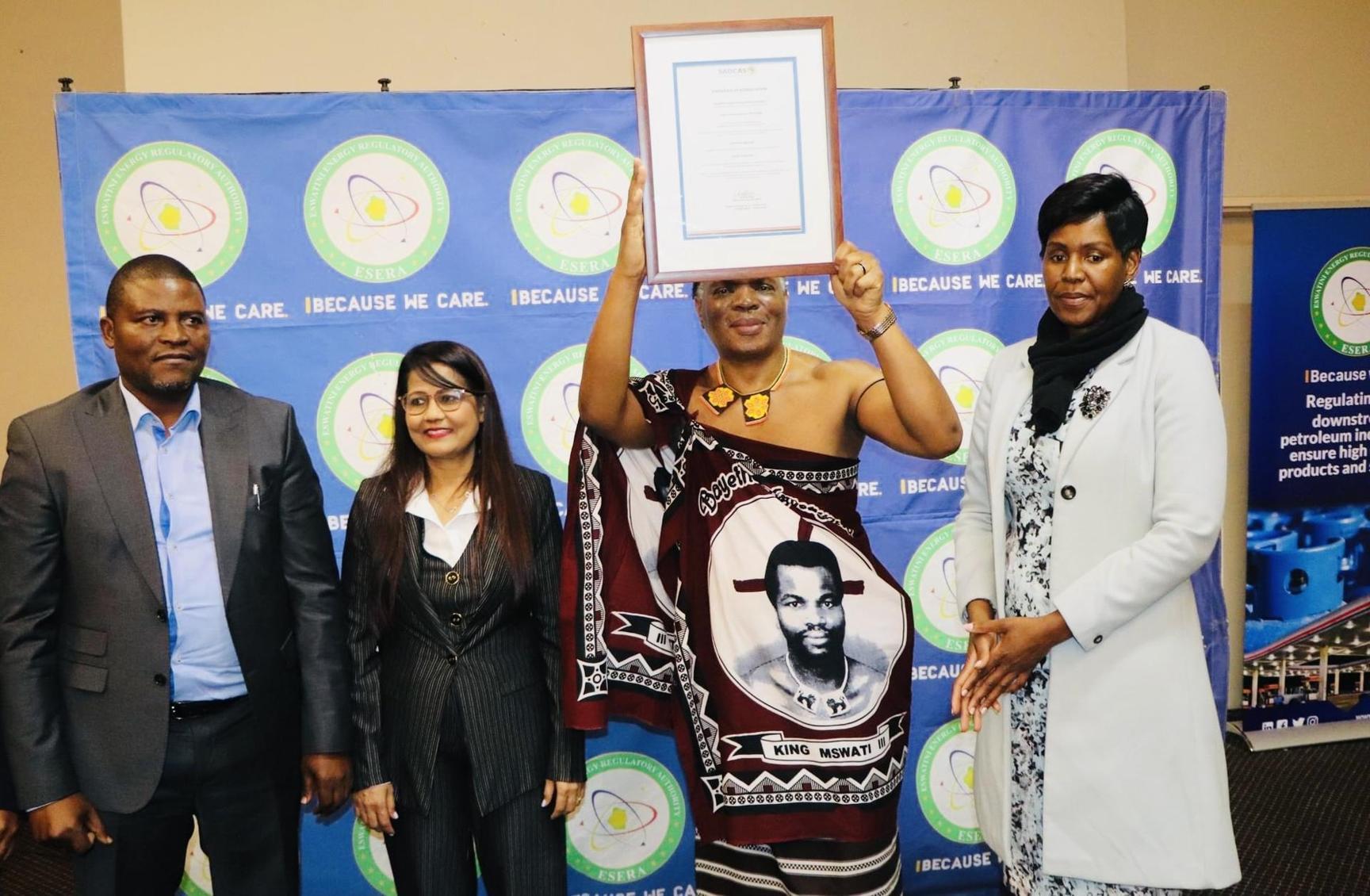 Eswatini Energy Regulatory Authority(Esera) Gets ISO 17025 Fuel Quality Assurance Accreditation,Natural Resources Minister Emphasizes on Fuel Quality and Safety for Economic Development Eswatini Energy Regulatory Authority(Esera) Gets ISO 17025 Fuel Quality Assurance Accreditation,Natural Resources Minister Emphasizes on Fuel Quality and Safety for Economic Development