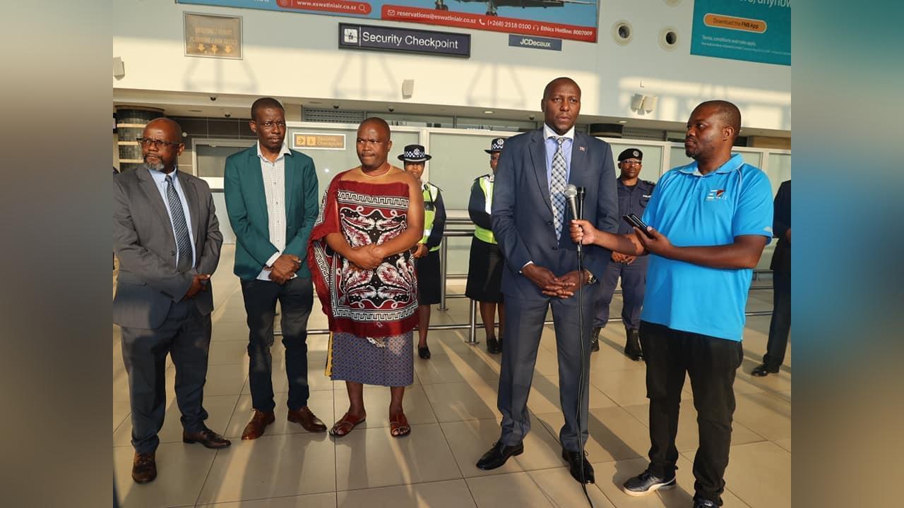 Prime Minister Russell Mmiso Dlamini Leaves Country to Kigali Rwanda, to Represent King Mswati at Afcfta Business Forum Prime Minister Russell Mmiso Dlamini Leaves Country to Kigali Rwanda, to Represent King Mswati at Afcfta Business Forum