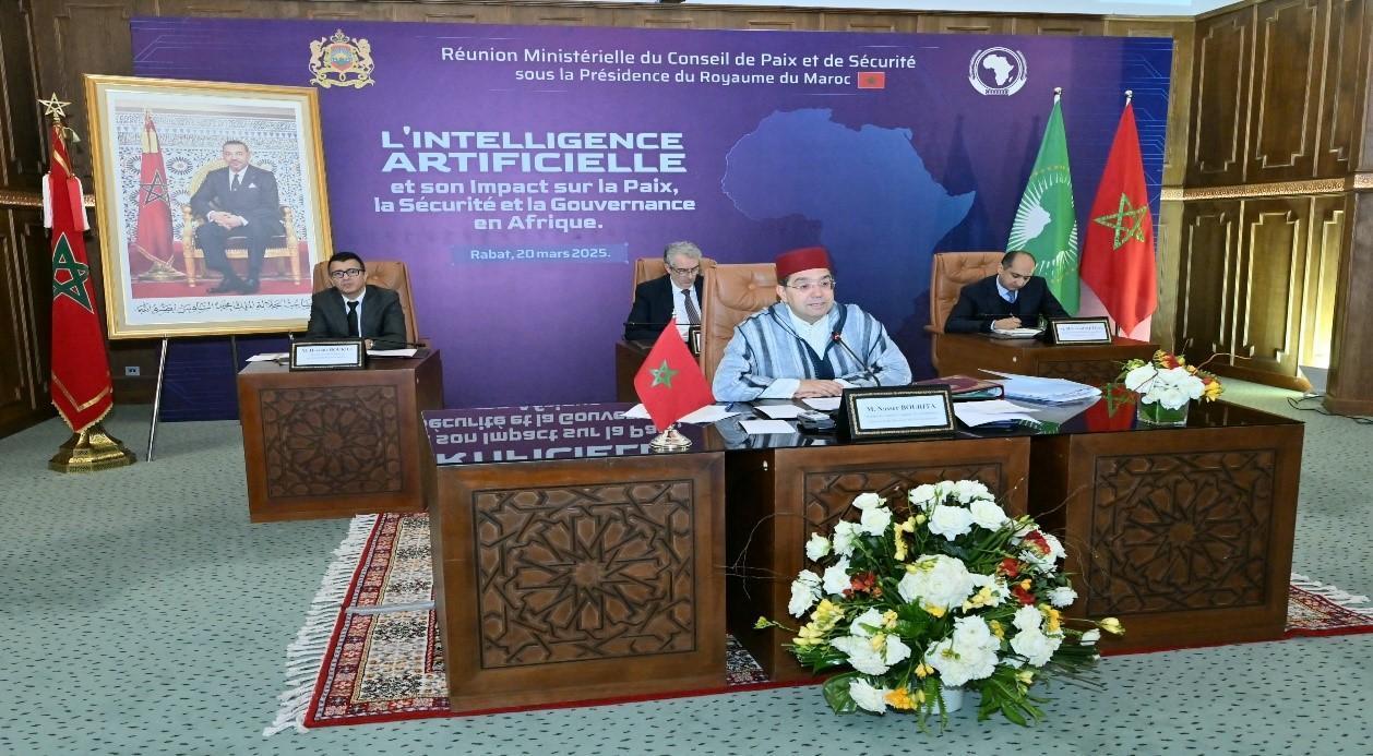 Morocco Advocated Thursday before the Peace and Security Council of the African Union (AU-PSC) for an Ethical, Responsible, Beneficial, and Sovereign African AI Morocco Advocated Thursday before the Peace and Security Council of the African Union (AU-PSC) for an Ethical, Responsible, Beneficial, and Sovereign African AI