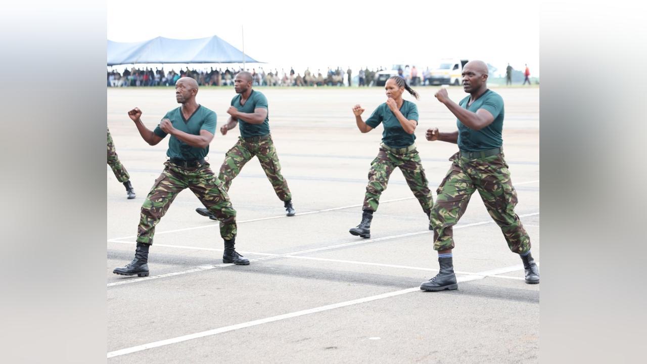 ARMY DAY 2025 Women Display Eswatini