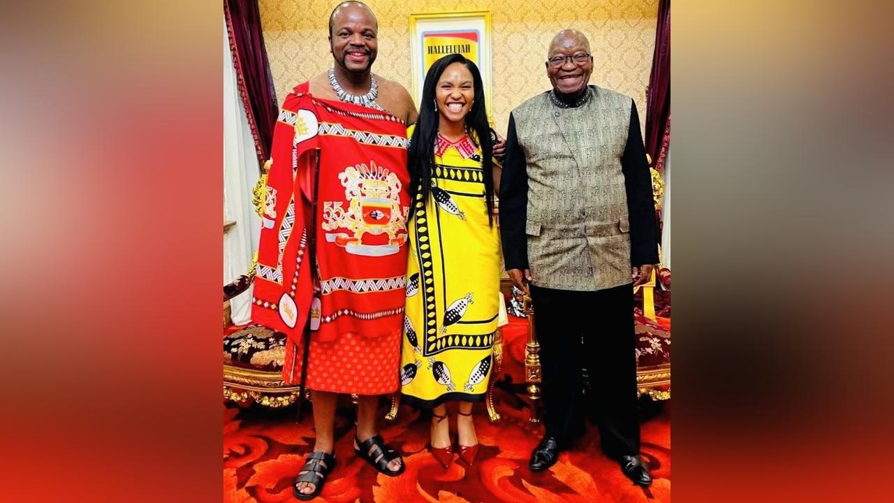 Former South African President Jacob Zuma Finally Accepts his Friend King Mswati as 22 Year-Old Daughter Nomcebo Zuma’S Husband(Umkhwenyana). Former South African President Jacob Zuma Finally Accepts his Friend King Mswati as 22 Year-Old Daughter Nomcebo Zuma’S Husband(Umkhwenyana).