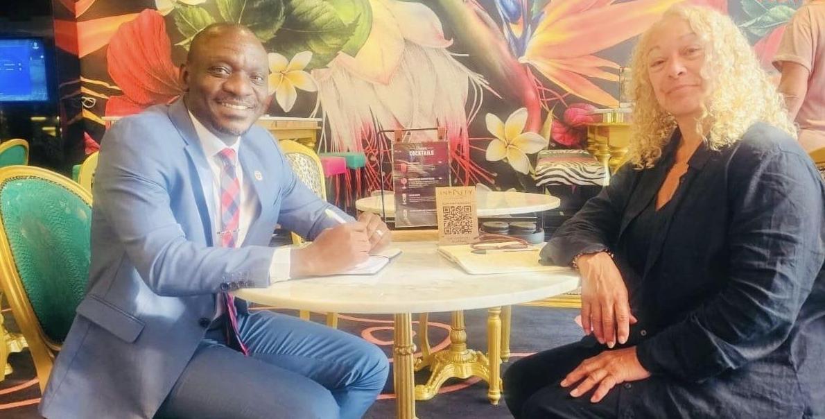 PUDEMO Leader Velaphi Mamba Meets United Kingdom Member of Parliament(Mp) Kim Johnson, Appeals for UK Support in Facilitating Release of Convicted Eswatini Pro-Democracy Mps and a Political Dialogue PUDEMO Leader Velaphi Mamba Meets United Kingdom Member of Parliament(Mp) Kim Johnson, Appeals for UK Support in Facilitating Release of Convicted Eswatini Pro-Democracy Mps and a Political Dialogue