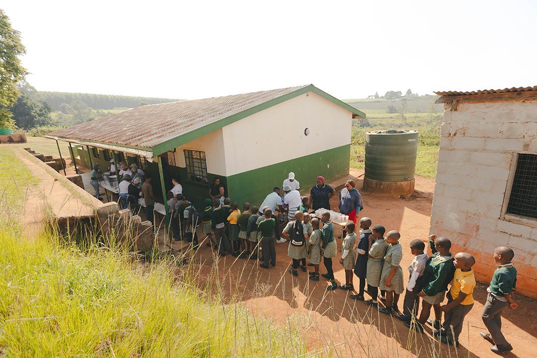 COMMUNITY SPIRIT SHINES AS ARTEMIS, KWAKITSI FOUNDATION SERVES OVER 300 CHILDREN AT MBETSENI PRIMARY COMMUNITY SPIRIT SHINES AS ARTEMIS, KWAKITSI FOUNDATION SERVES OVER 300 CHILDREN AT MBETSENI PRIMARY