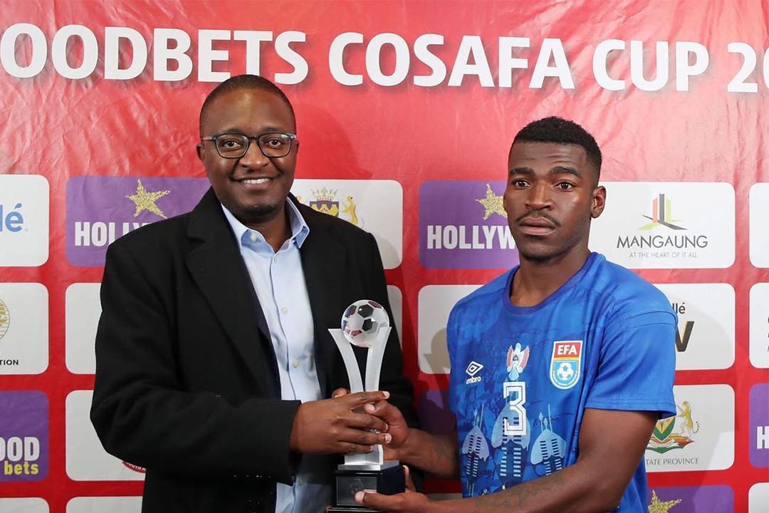 KWAKHE THWALA SHINES AS MAN OF THE MATCH IN COSAFA