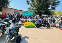BIKERS & MUNICIPALITY SPREAD LOVE WITH 100 BLANKETS BIKERS & MUNICIPALITY SPREAD LOVE WITH 100 BLANKETS