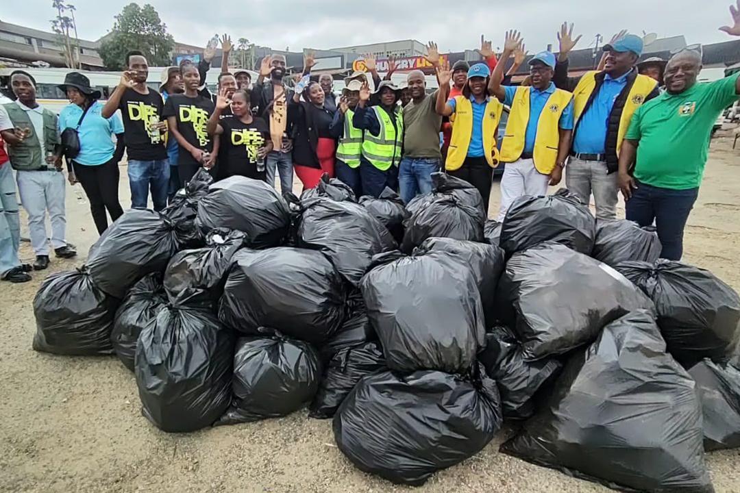 Lions Club Leads Successful Clean-Up in Manzini CBD Lions Club Leads Successful Clean-Up in Manzini CBD