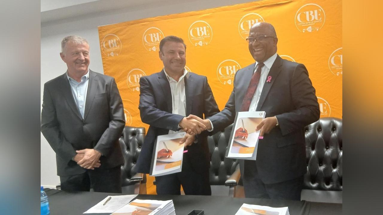 Central Bank Signs Landmark E2.78 Billion Deal Central Bank Signs Landmark E2.78 Billion Deal